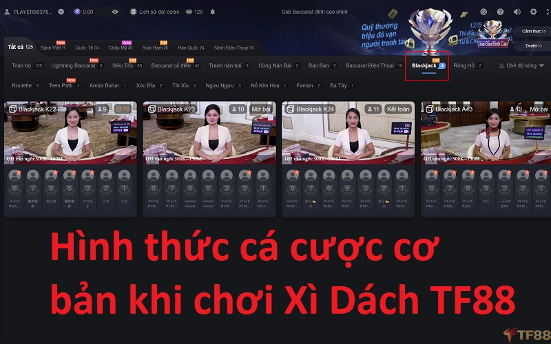 5+ kinh nghiệm chơi Xì Dách bất bại từ cao thủ TF88 Hình thức cá cược cơ bản khi chơi Xì Dách TF88